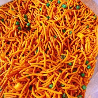 1kg Snack tăm đậu tổng hợp, bim bim que mix đậu hà lan
