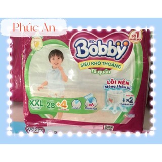 Tã quần bobby cho bé size xxl 28 miếng 15 đến 25 kg - bỉm quần trẻ em bobby size xxl28
