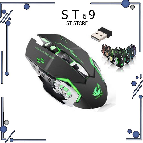 CHUỘT GAME KHÔNG DÂY BLUETOOTH ST69