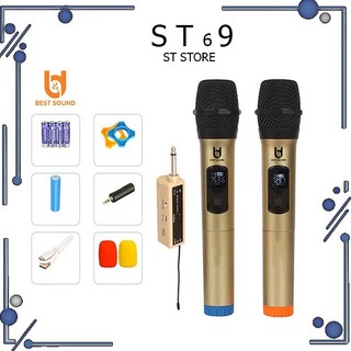 2 mic bluetooth karaoke st69