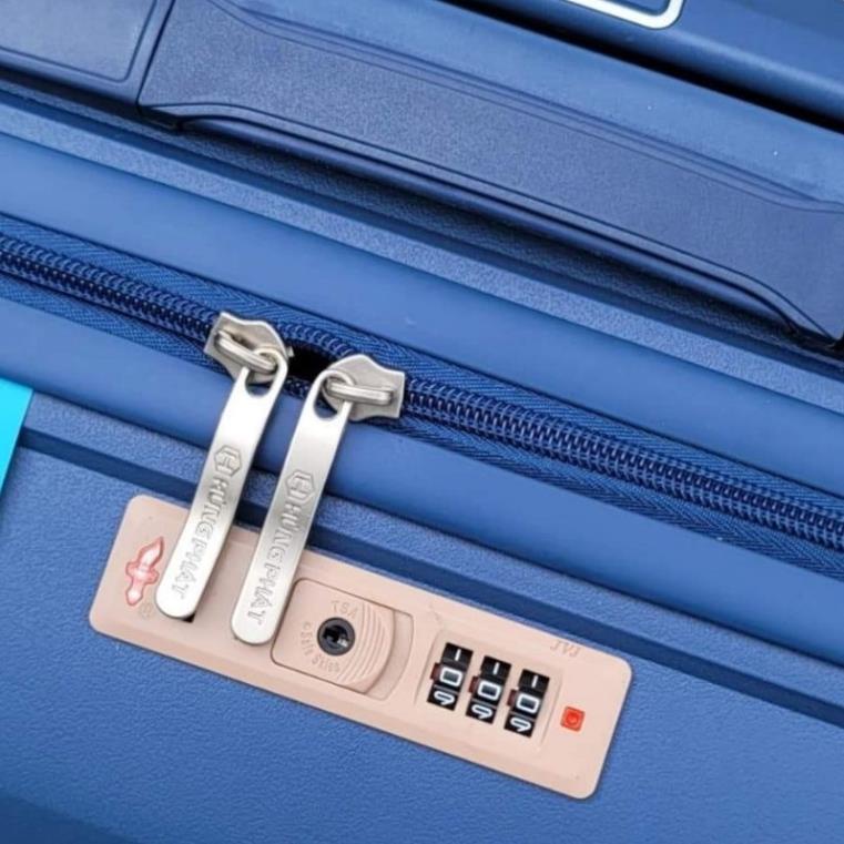 VALI chính hãng Hùng Phát, vali nhựa pp chống vỡ hoàn toàn. có khoá TSA, cần bánh khoá được bảo hành 5 năm.