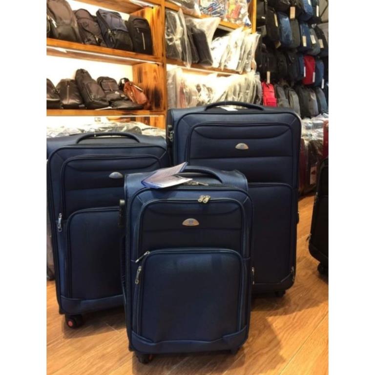 Vali vải siêu bền, vali Vải chính Hãng Traverlking Hùng Phát size 20 24 29 inch tặng thẻ bh 5 năm