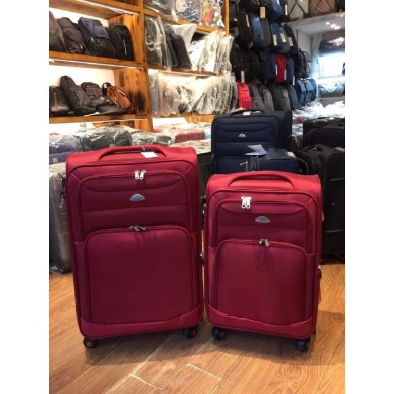 Vali vải siêu bền, vali Vải chính Hãng Traverlking Hùng Phát size 20 24 29 inch tặng thẻ bh 5 năm