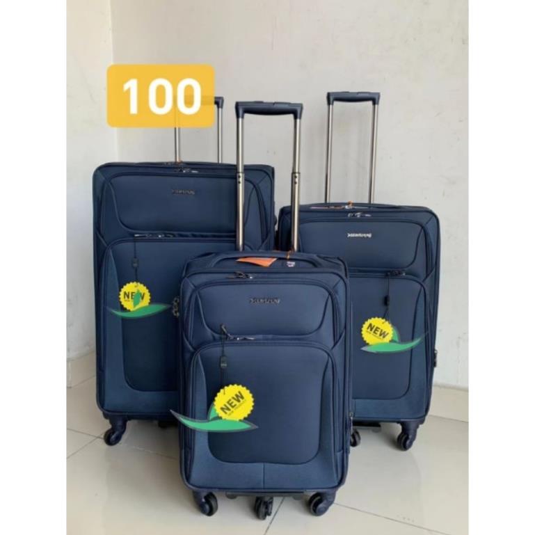 Vali vải Leavesking size 20 24 ing và 28ing. vali có bánh xe tháo rời. có ngăn nới rộng 5cm