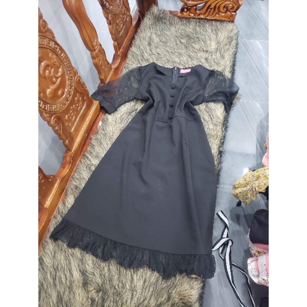 Đầm đen đồng giá 22k