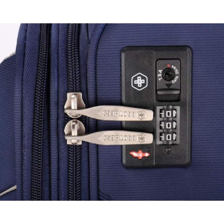 Vali vải siêu nhẹ từ 2kg chính hãng Brother 901 size 20 24 29 inch có khóa TSA lm