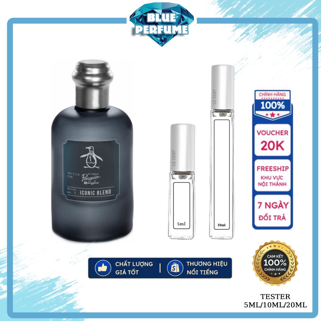 💎 Nước hoa dùng thử Penguin Blend Iconic Test 10ml - 𝗣𝗲𝗿𝗳𝘂𝗺𝗲.𝗦𝘁𝗼𝗿𝗲 💎