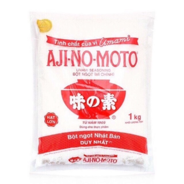 MÌ CHÍNH - BỘT NGỌT AJINOMOTO 1KG - HÀNG CHUẨN CÔNG TY