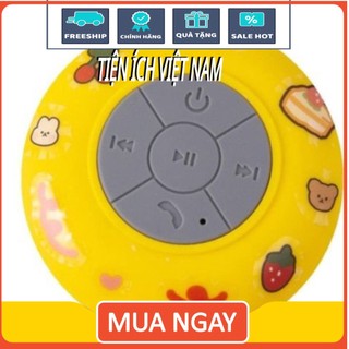Loa Bluetooth Mini Dính Tường Nhỏ Gọn Dễ Thương/ Thiết Bị Nghe Nhạc Không Dây Phòng Tắm Chống Nước HOT TREND