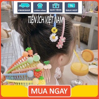 Bờm xược tóc cho bé gái cute siêu xinh