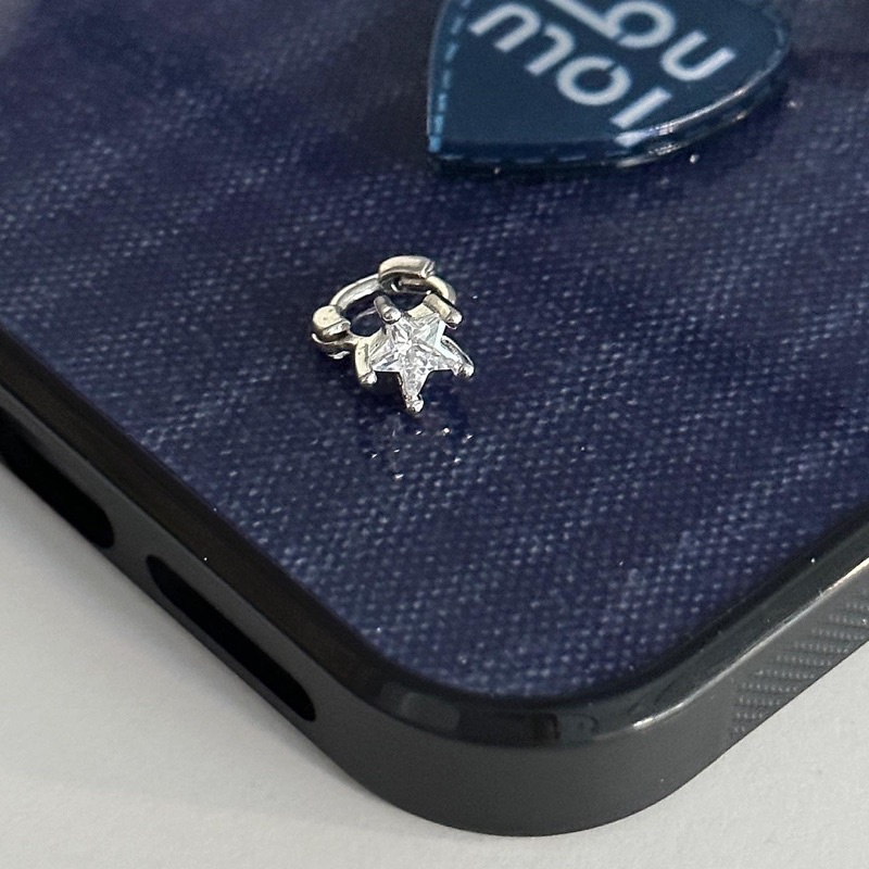 𝐯𝐞𝐥𝐯𝐞𝐭𝐩𝐢𝐧𝐤.𝐚𝐜𝐜🇰🇷 | Bông tai tròn ngôi sao mini