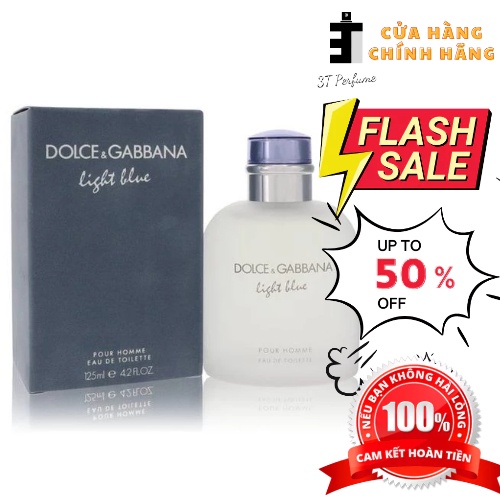 Nước hoa 𝐃𝐨𝐥𝐜𝐞 & 𝐆𝐚𝐛𝐛𝐚𝐧𝐚 𝗟𝗶𝗴𝗵𝘁 𝗕𝗹𝘂𝗲 𝗣𝗼𝘂𝗿 𝗛𝗼𝗺𝗺𝗲 Full 125ml | nam | chính hãng auth
