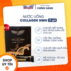 Nước uống Collagen Dakami NMN 3000mg,tăng cường sức khỏe dưỡng trắng da, mờ nám, giảm thâm, phục hồi làn da (20ml x 15g)