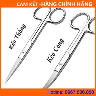 Kéo thẳng/cong/tù/nhọn các size 10cm,14cm,16cm,18cm,20cm - kéo y tế