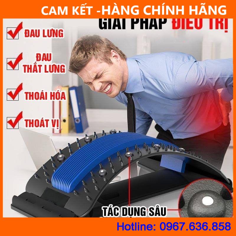 Khung nắn chỉnh cột sống LOẠI CÓ ĐIỂM TỪ TÍNH (Giao màu ngẫu nhiên)