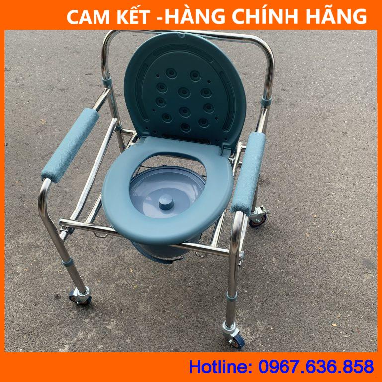 Ghế Bô Có Bánh Xe, Dùng cho người tai biến, tai nạn không đi lai được