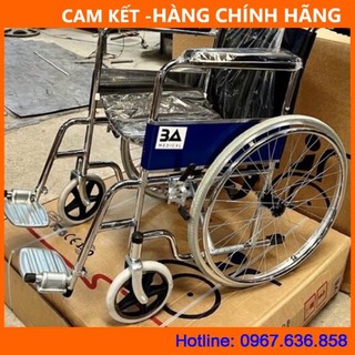 Xe lăn, xe đẩy bệnh nhân, người già chính hãng, bảo hành 12 tháng, hàng công ty