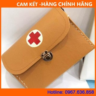 Túi cứu thương chữ thập bằng da