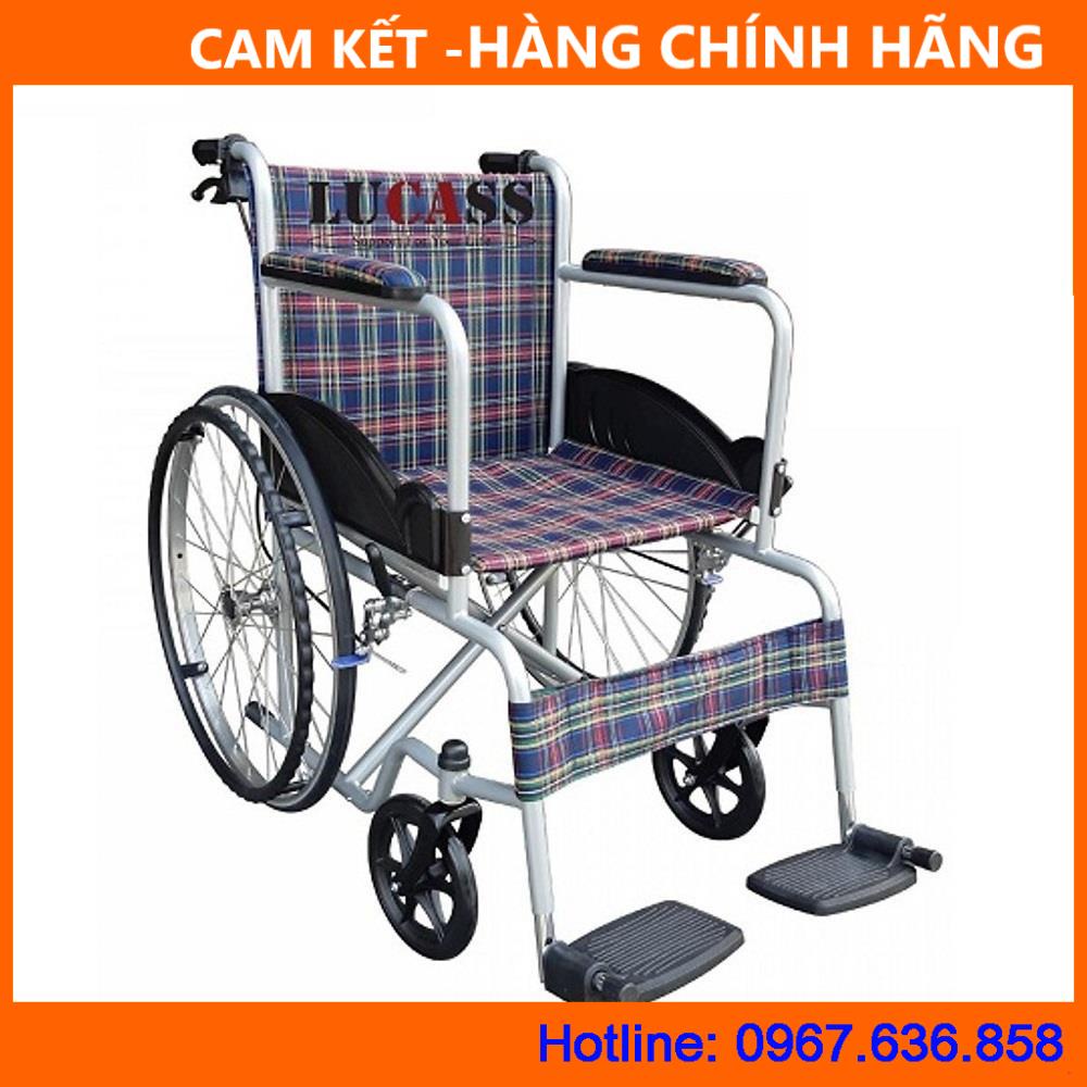 Giao nhanh 30 phút - Xe lăn X75 Lucass BẢO HÀNH 6 THÁNG