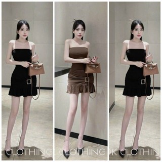 Đầm body đuôi cá dáng ngắn