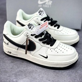 Gấu sneakerGiày thể thao/sneaker AF1 Low By You Custom Smoke đen, Giày af1 bàn chải đen Fresh.