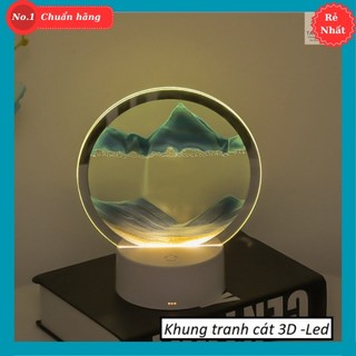 Tranh cát chuyển động 3D có đèn Led