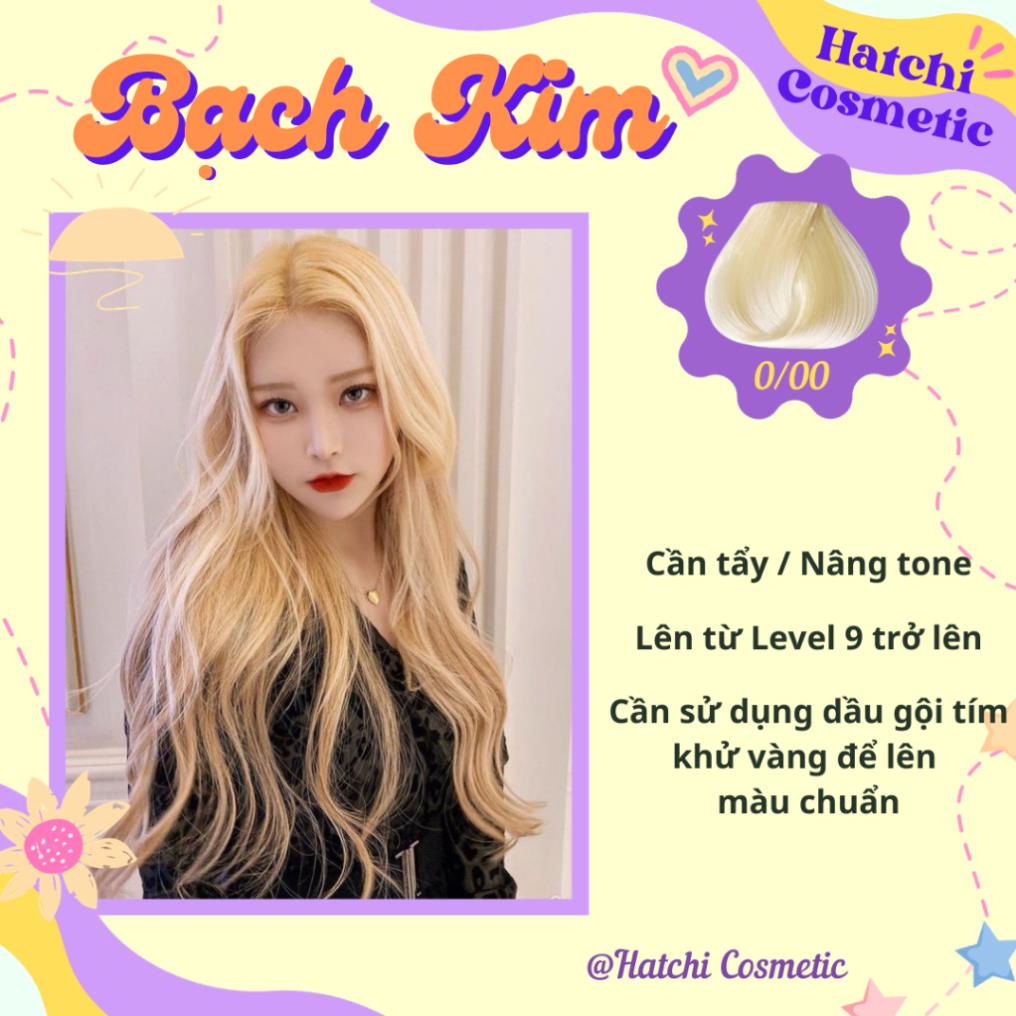 Thuốc Nhuộm Tóc Hair Care, màu nhuộm tóc Hàn Quốc 100ML