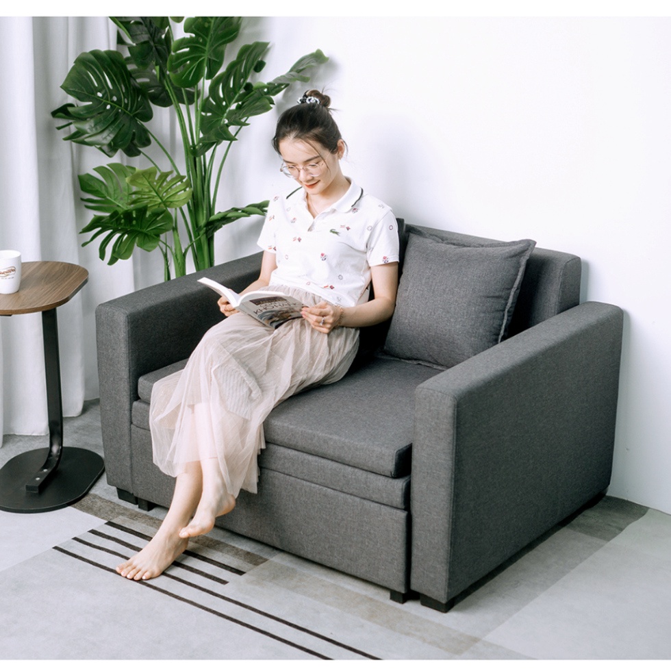 Giường sofa thông minh gấp gọn thành ghế sofa,Ghế sofa kết  hợp  giường tiết kiệm diện tích - GC40 / GC42