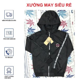 [Video+Ảnh thật: Màu đen] Áo khoác nam dù cao cấp chống thấm nước hàng rất đẹp-Size M,L,XL,XXL-C.N