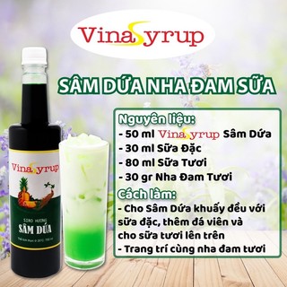 Siro Sâm Dứa Vina - 750ml