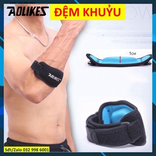 SBảo vệ khuỷu tay chính hãng Aolikes 7949 Bó khuỷu tay có đệm AolFS02 Đệm hơi bảo vệ bắp tay aolik03