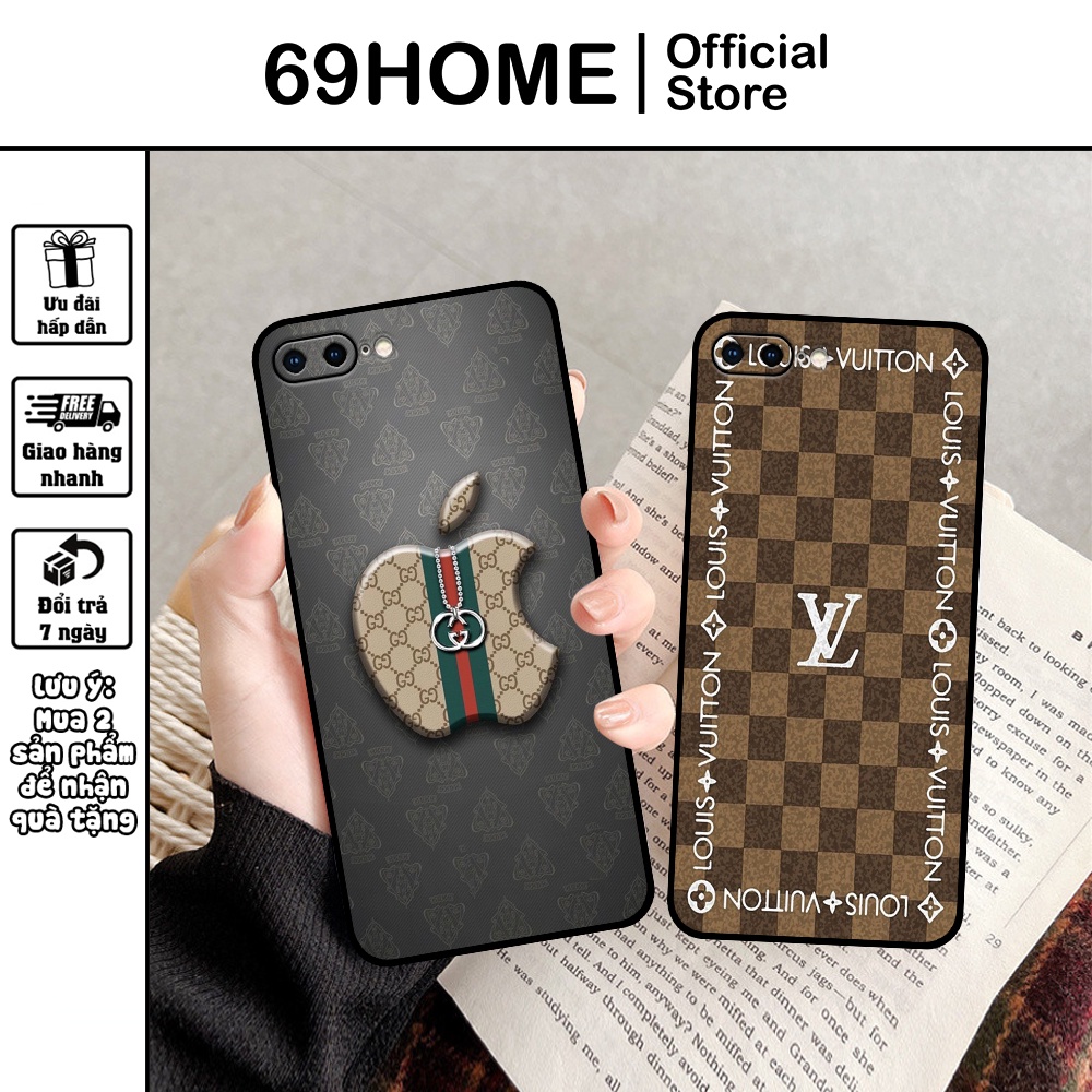 Ốp lưng iphone 5 5s SE 6 6s Plus 7 8 Plus 2020 2022 in hình thương hiệu lớn nổi tiếng siêu đẹp