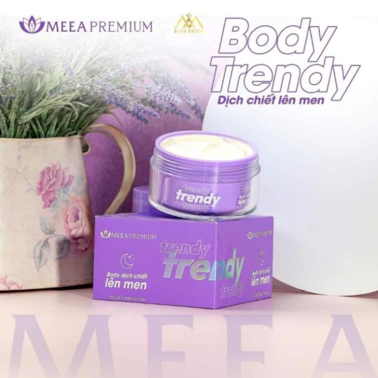 KEM BODY TRENDY DỊCH CHIẾT LÊN MEN MEEA PREMIUM - Shop Sam