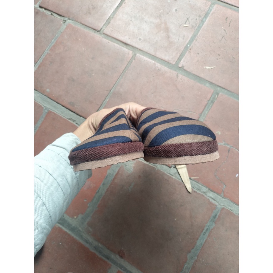 Dép bông đi trong nhà người lớn đế xốp cực đẹp dày dặn đế chống trơn trượt siêu nhẹ