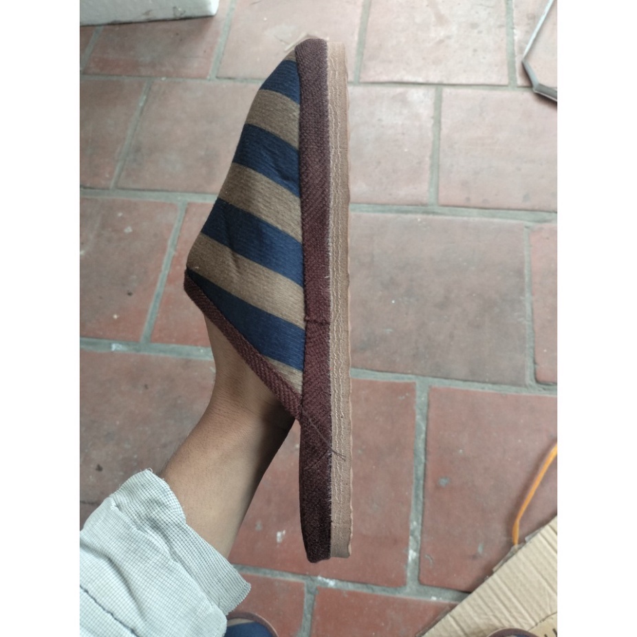Dép bông đi trong nhà người lớn đế xốp cực đẹp dày dặn đế chống trơn trượt siêu nhẹ