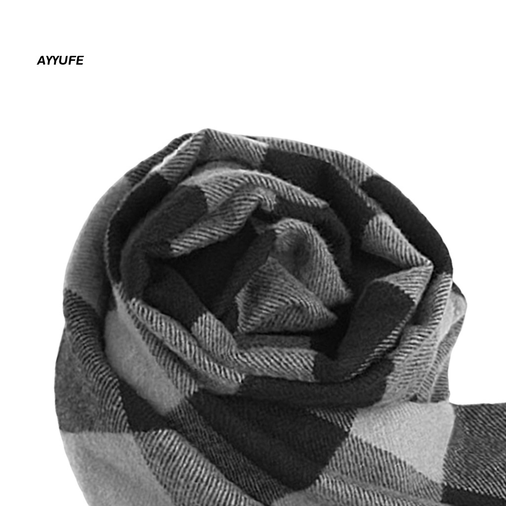 Ayyufe Khăn Choàng Cổ Thoáng Khí Thời Trang Mùa Đông Cho Nam