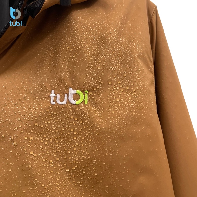 Áo khoác tubi 2 Mặt Màu Vàng Bơ Nón rời