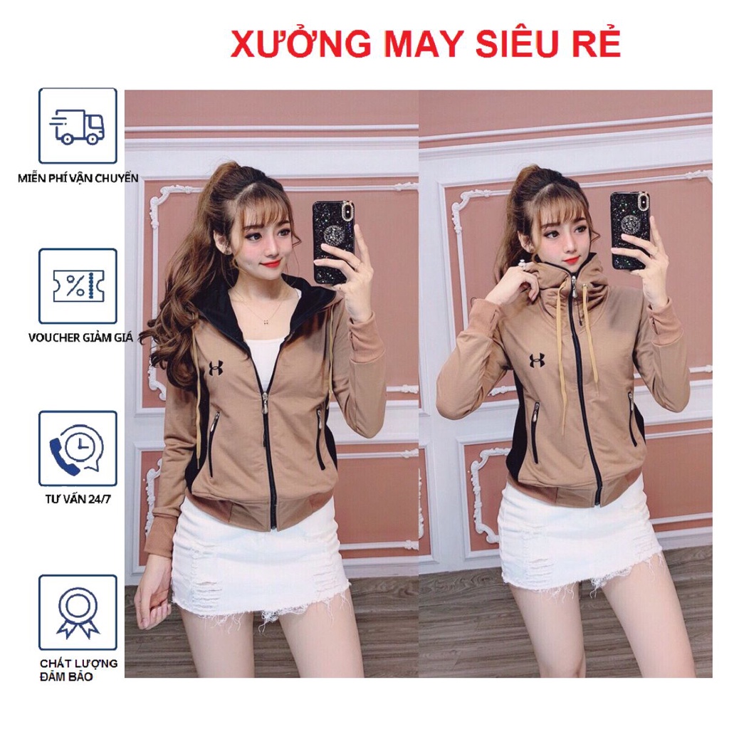Áo khoát chống nắng cho nữ chữ H đẹp cá tính-A007