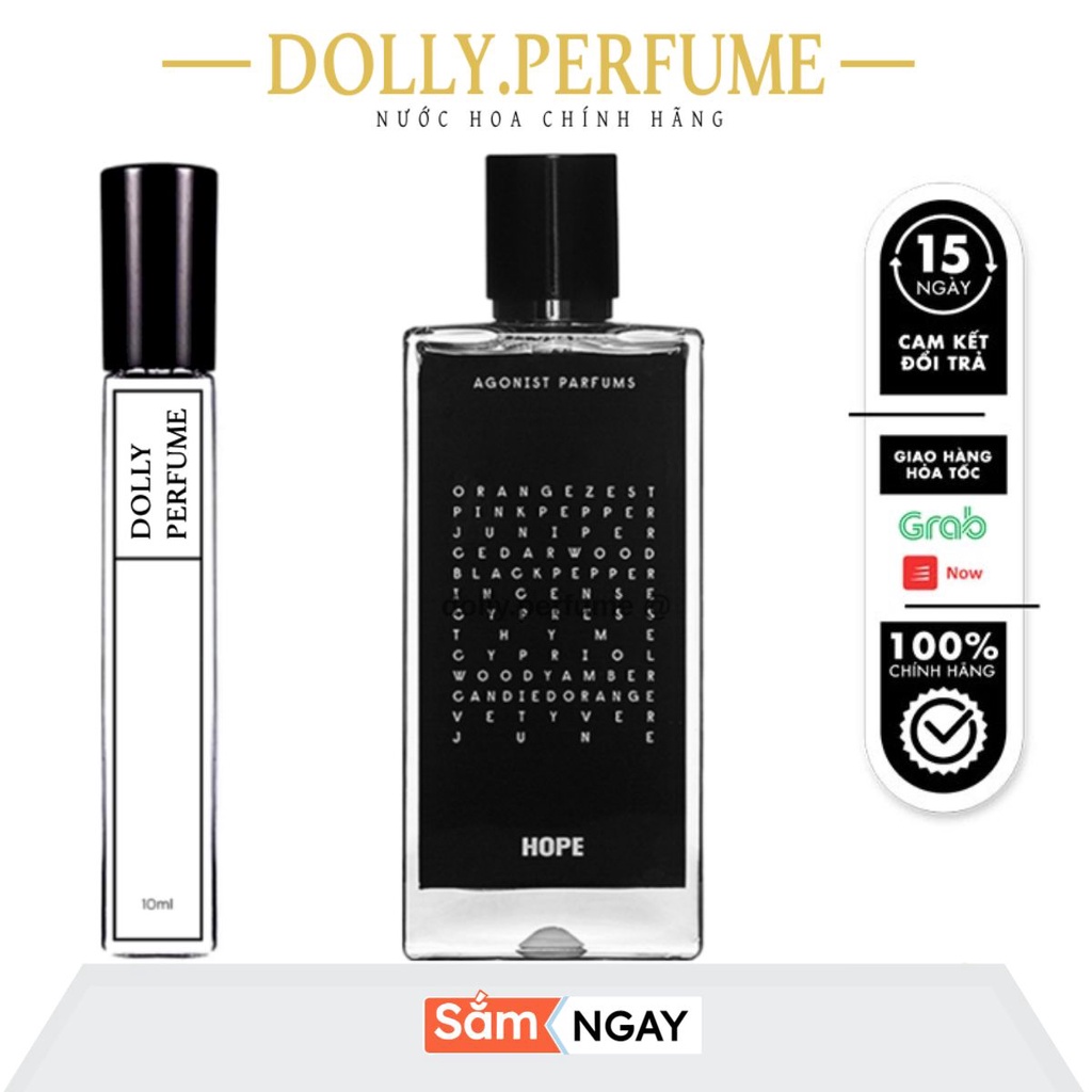 Tester Nước hoa Unisex  AGONIST - Hope 10ml