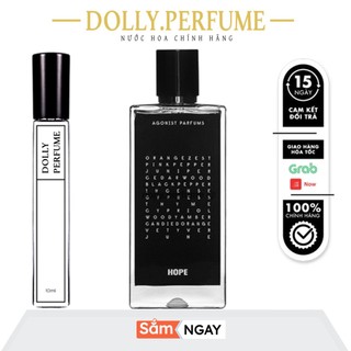 Tester nước hoa unisex agonist - hope 10ml