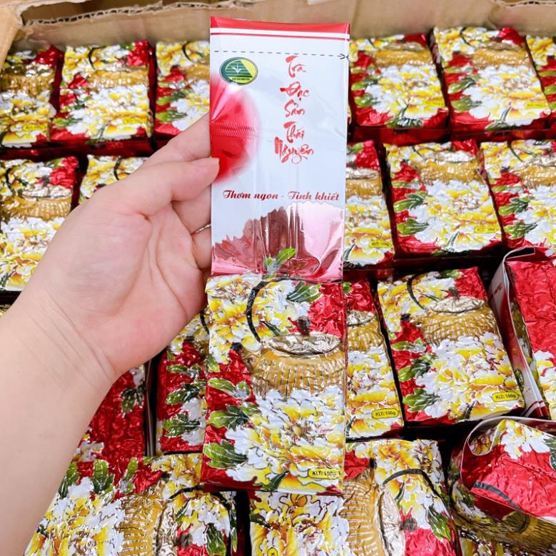 Chè Thái Nguyên Nhãn Đỏ đóng gói 100gr ngon thượng hạng