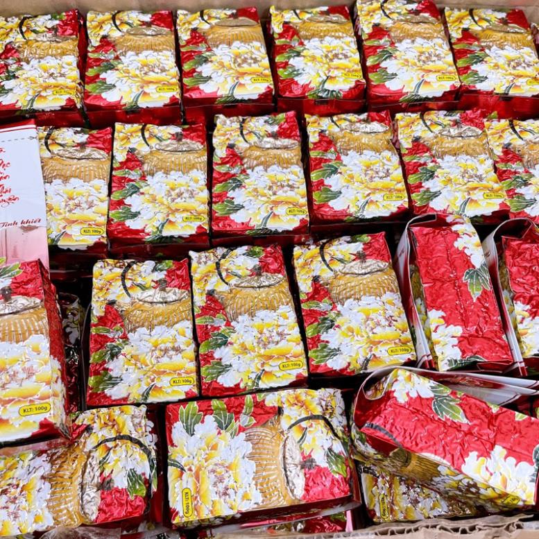 Chè Thái Nguyên Nhãn Đỏ đóng gói 100gr ngon thượng hạng
