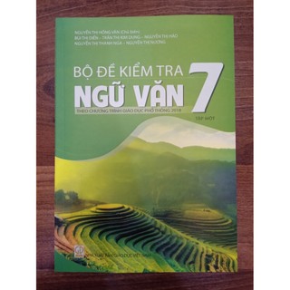Sách - Combo Bộ đề kiểm tra ngữ văn 7 ( Tập 1 + Tập 2 )