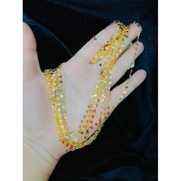 Dây chuyền vàng 2 chỉ mạ vàng siêu đẹp