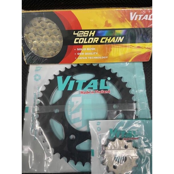 Nhông xích đĩa cho xe GPX Demon 150/150GR/150GN loại vàng 9Ly & 10Ly  Chính Hãng VITAL