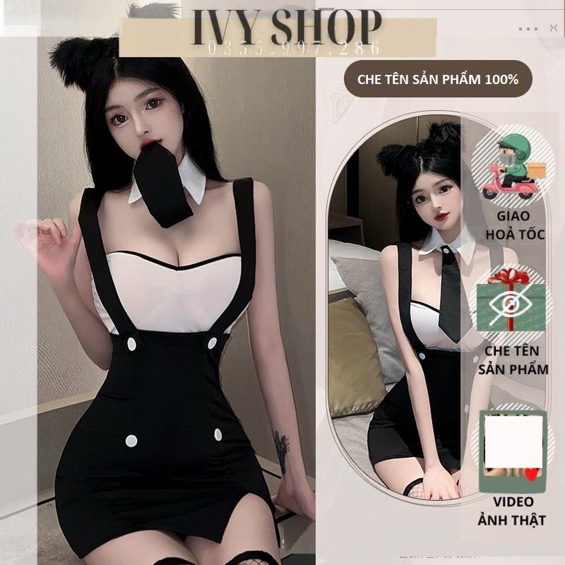 Cosplay Sexy Thư Ký - Đồ Ngủ Cosplay Nhân Viên Công Sở Gợi Cảm Mã TK230 Ivyshop