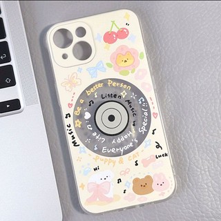 Apple Ốp Điện Thoại Mềm Họa Tiết Hoạt Hình Cho iphone 11 / 12 / 13 15pro xsmax / 14 / 7 / 8p