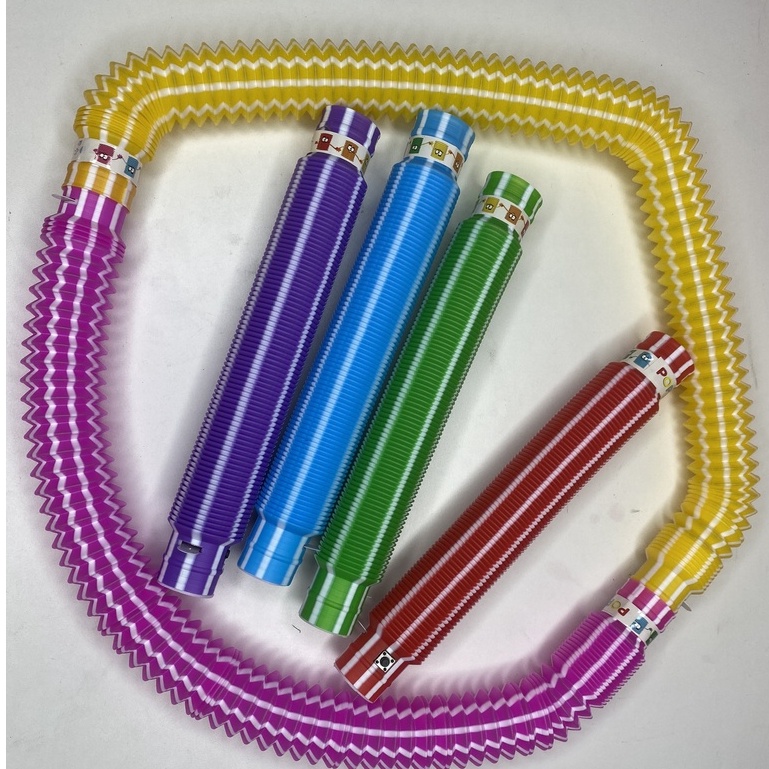 Đồ Chơi Ống Kéo Co Giãn Có Đèn LED Phát Sáng Giải Trí