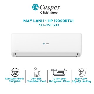Máy lạnh casper 1 hp sc-09fs33