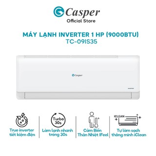 Máy lạnh casper inverter 1 hp tc-09is35